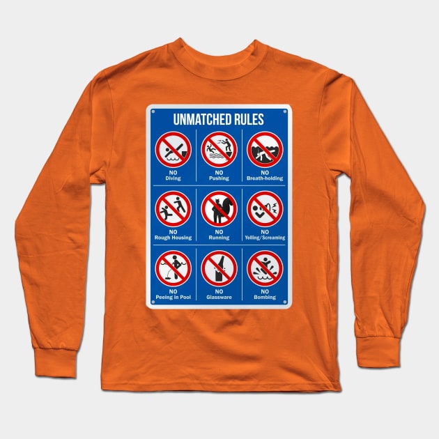 Squirrel Girl No Running Long Sleeve T-Shirt by Captain Crockpot